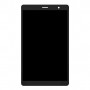 LCD With Touch Screen For IBall iTAB BizniZ Mini - Black Display Glass Combo Folder